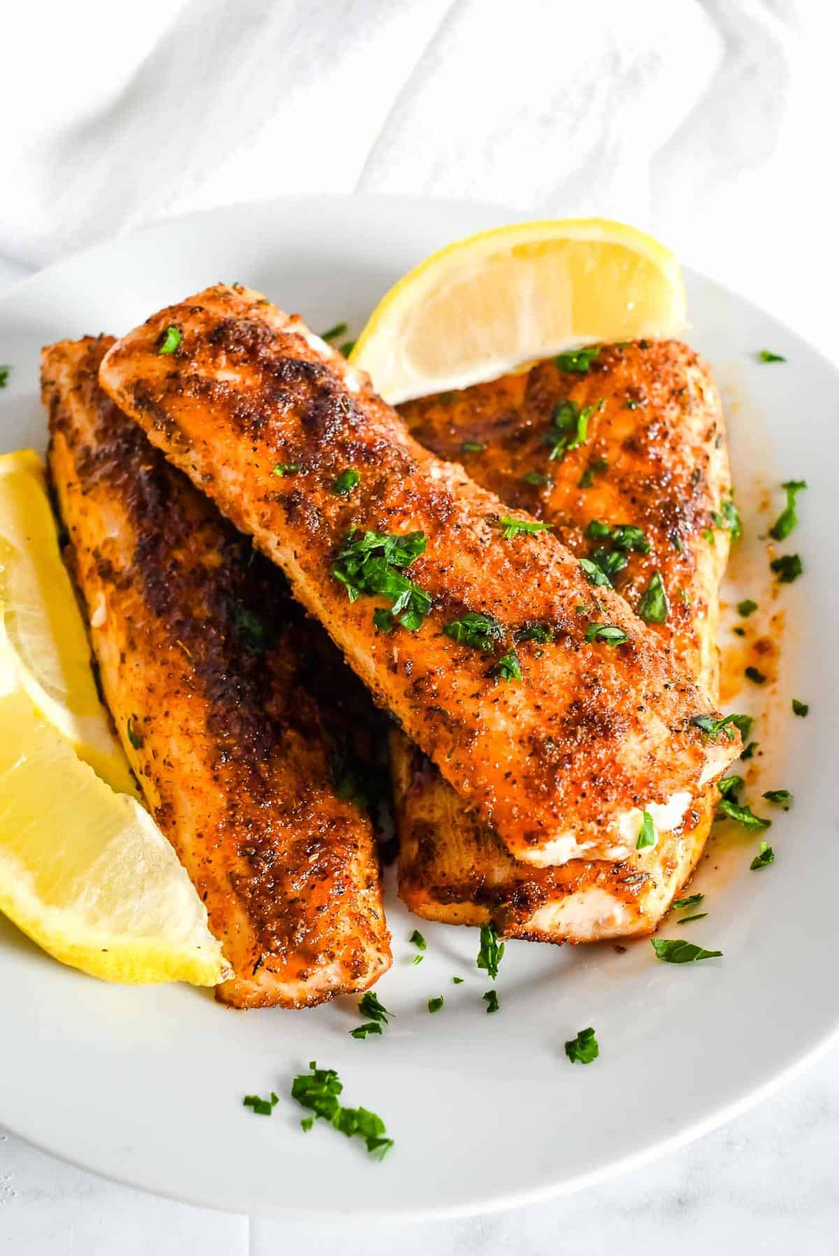 filets of cajun mahi mahi